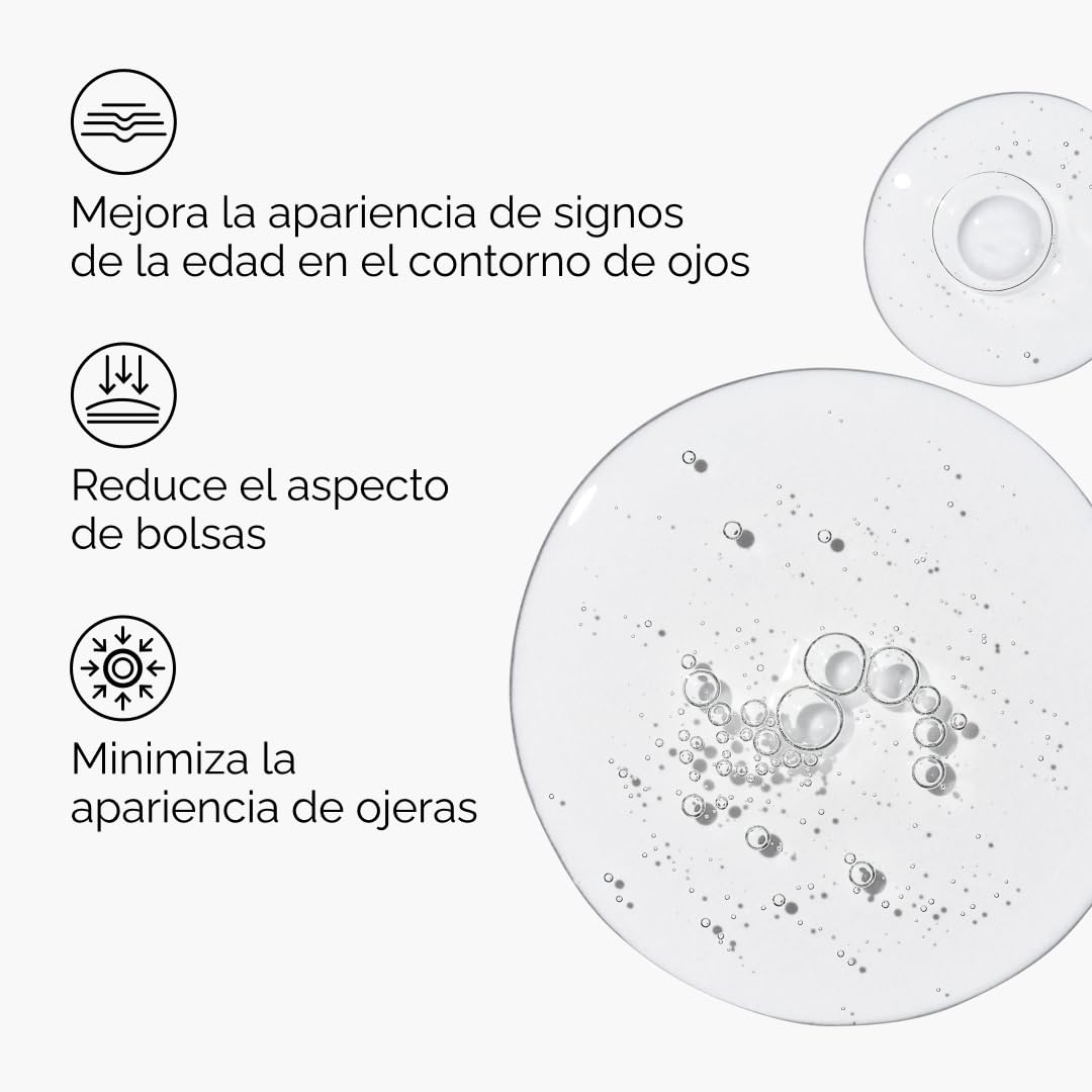 The Ordinary Multi-Peptide Eye Serum, Sérum Multipeptídico para Ojos, Fórmula antiedad para las patas de gallo, las ojeras y la hinchazón, 15 ml