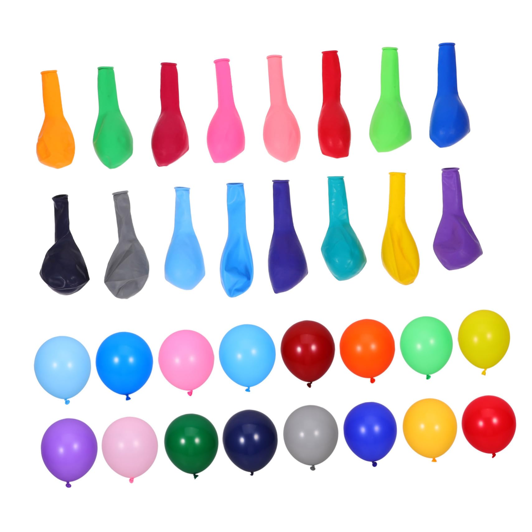 Gatuida 200 Pezzi Palloncini Lattice Assortiti Colorati Kit Decorazioni per Feste Compleanno Matrimonio Shower e Speciali