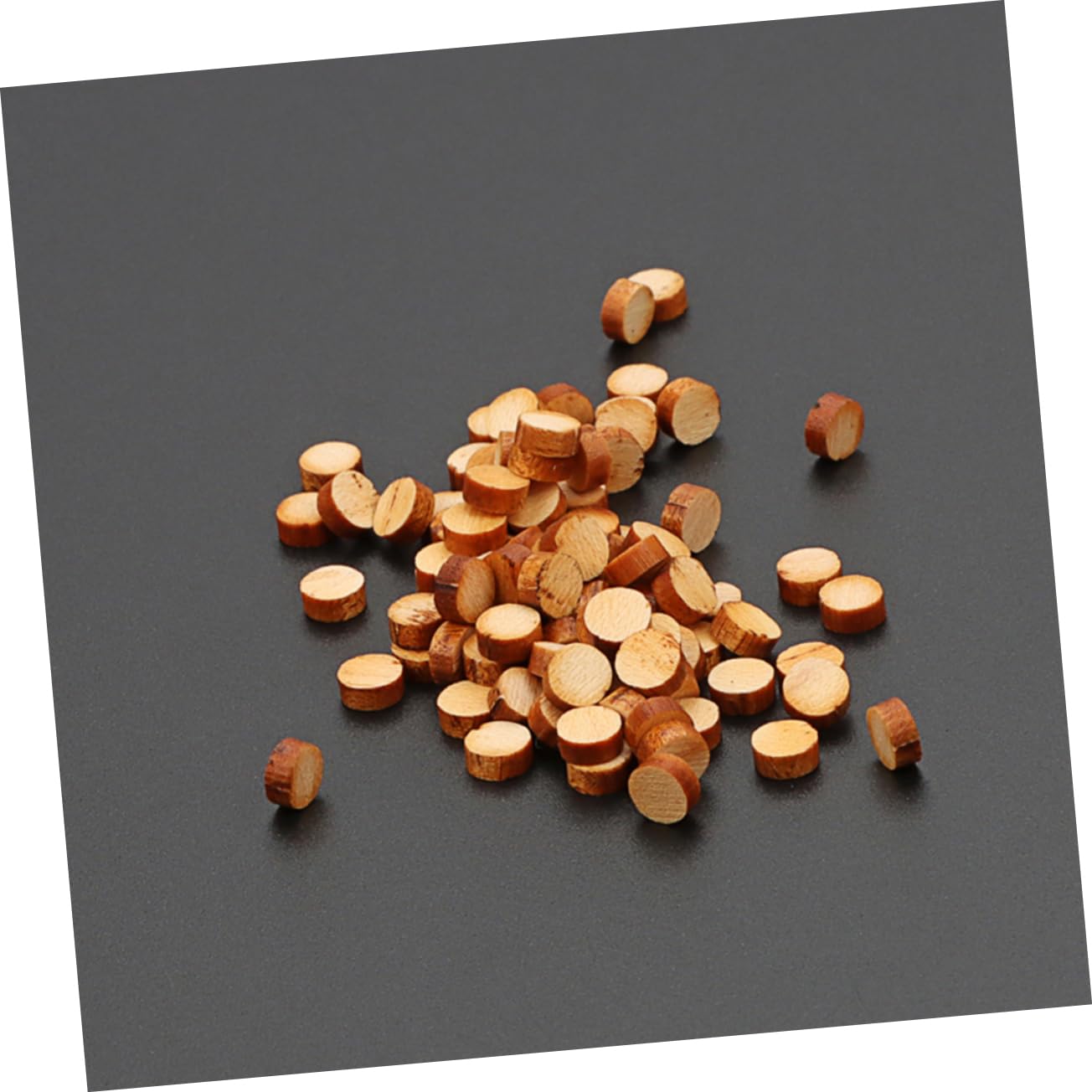 Levemolo Guitar Fretboard Stickers 100pcs Wooden Dots 5mm Fretboard Inlay Dots Fret Markers