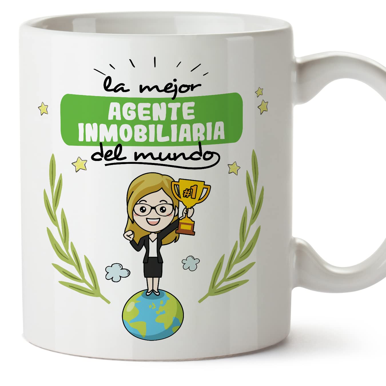 MUGFFINS Taza Fisioterapeuta Hombre (Mejor del Mundo) - Regalos Originales y Divertidos de Fisioterapia — view 8