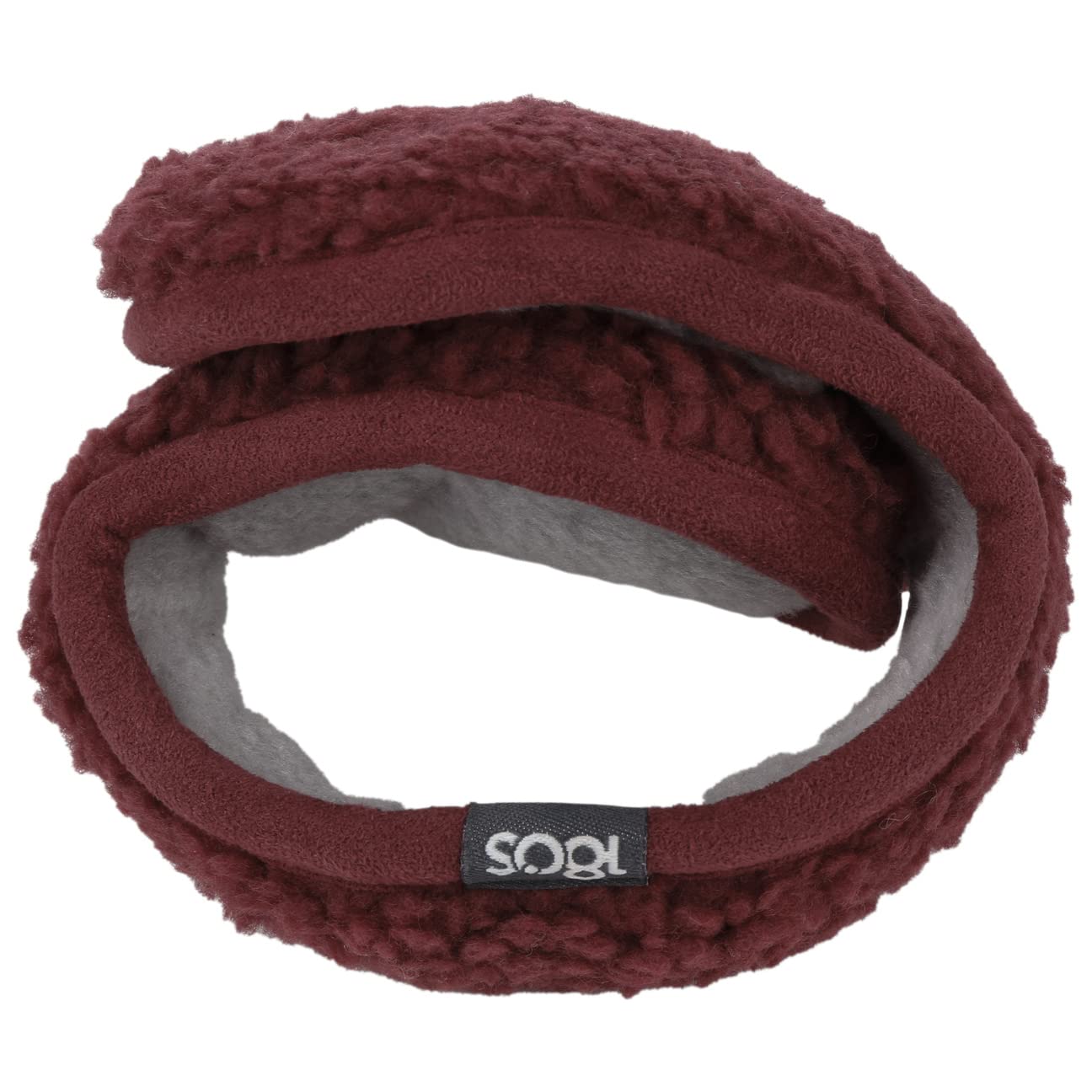 180s Orejeras Taos Kids Niño - con forro, ribete Invierno otoño/invierno - talla única rojo oscuro