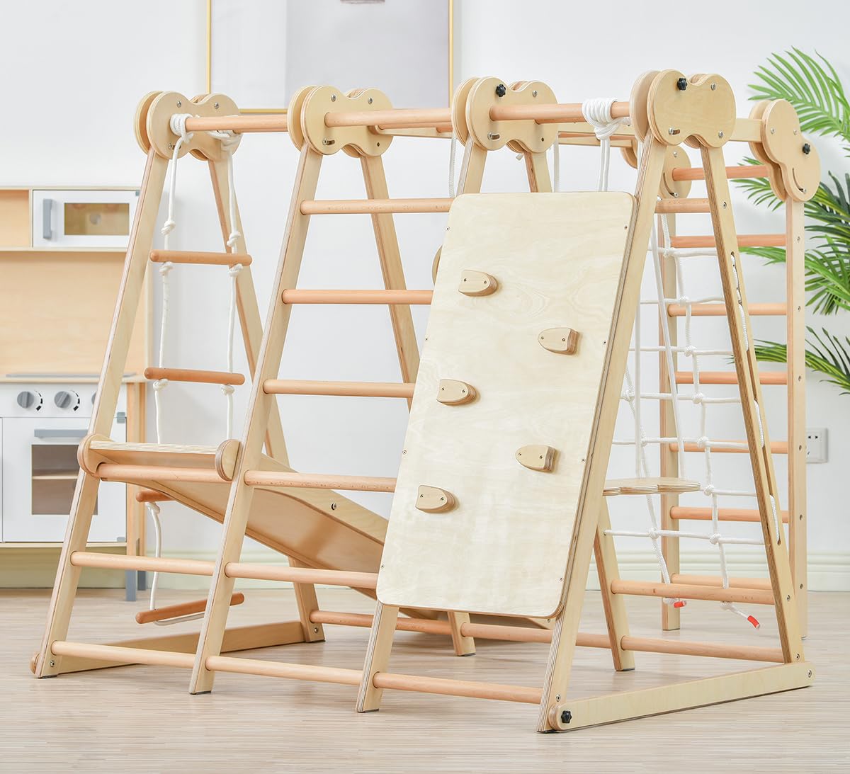 Amazon | Bennbari ジャングルジム 折り畳み 9in1 滑り台 折りたたみ 
