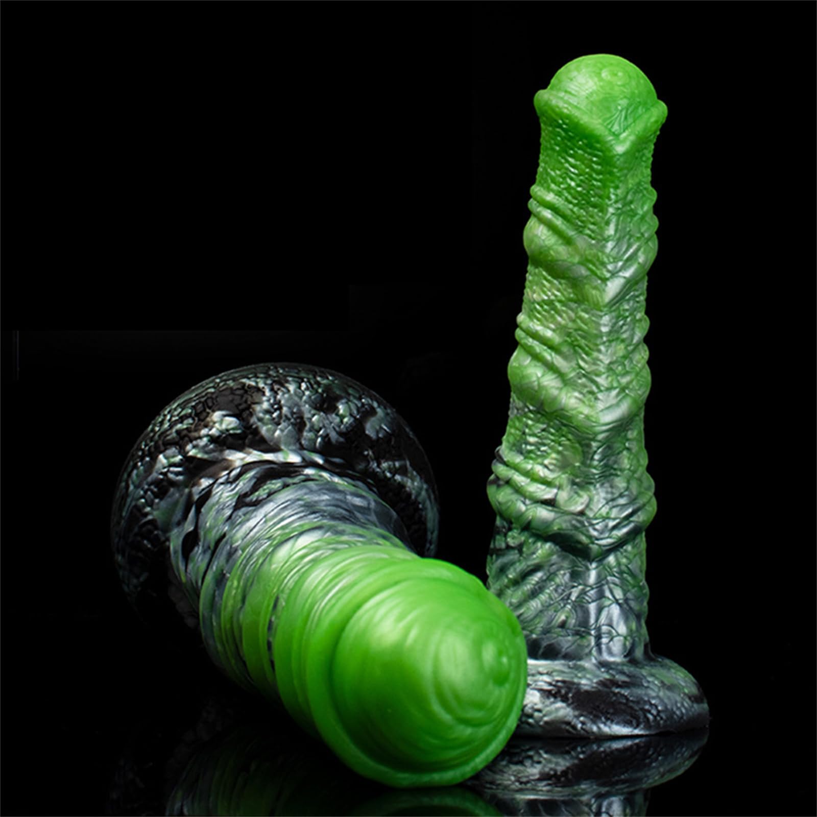 Dildo a forma di cavallo con ventosa potente, dildo anale in silicone, replica del pene animale, dildo animale, extra large, plug anale a forma di cavallo, giocattolo sessuale for donne(M)