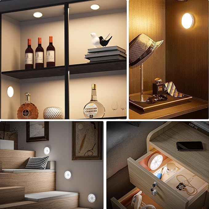 Three Lighting Modes Cabinet Light