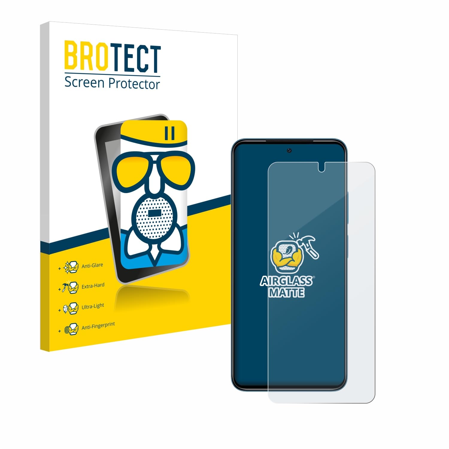 brotect Pellicola Protettiva Opaca per Xiaomi Redmi Note 11 Pro+ Pellicola Protettiva Anti-Riflesso (2 Pezzi