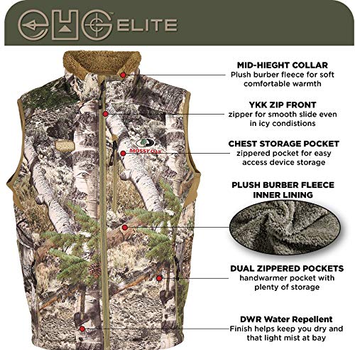 Blackburn Berber Fleece Lined Camo Hunting Vest (MO Mountain Country, M)4