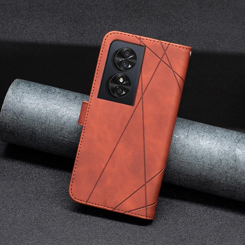 Étui cuir Samsung Galaxy S26 Edge chic à fermeture magnétique