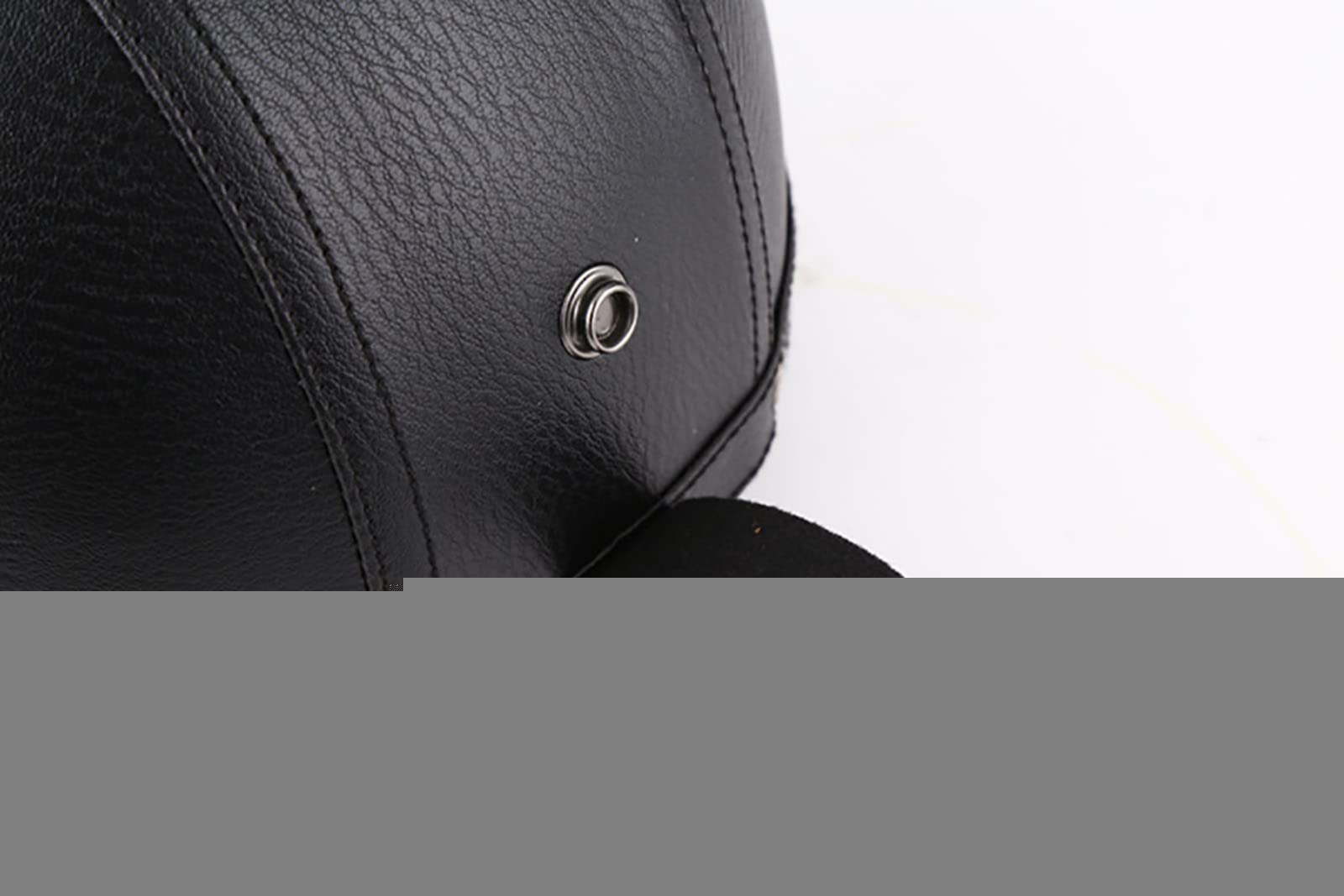 Medio Casco Motocicleta Vintage Medio Casco Cuero Casco Motocicleta con Gafas Personalizadas Orejeras Extraíbles Casco Scooter Aprobado por Dot/ECE Unisex