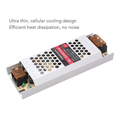 Miniatura 5 de Fuente de alimentación de 24 V 2.5 A controlador LED ultra delgado 60 W controlador universal de conmutación regulada transformador AC 110V-240V a