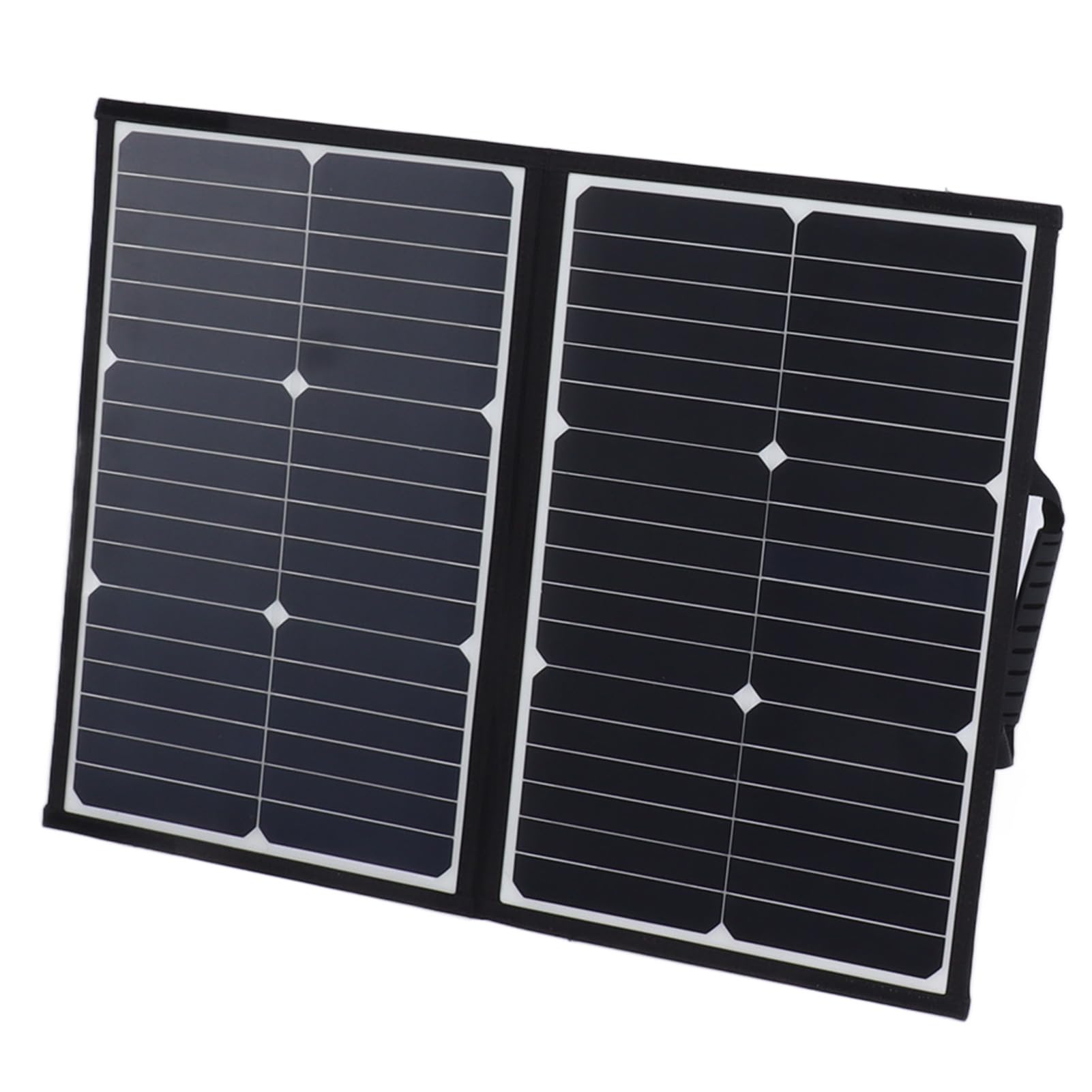 Aramox Ładowarka do Paneli Słonecznych Składany Panel ładowania Słonecznego 40 W 18 V PET Lekka, Przenośna Konstrukcja na Kemping Jazda na Rowerze Piesze Wycieczki Ładowanie Telefonu Zewnątrz