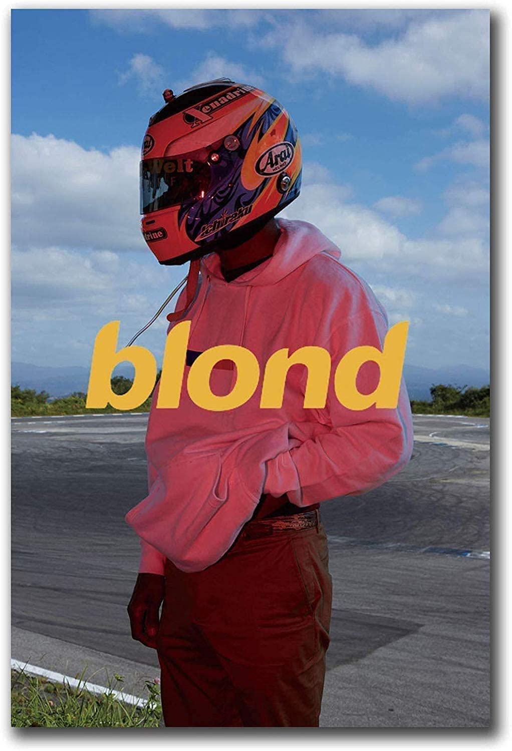 RAINFIRE CREATION! Frank Ocean Poster - 170GSM 12x18 Unframed Multicolor Perfect for Your Wall RCA 3180