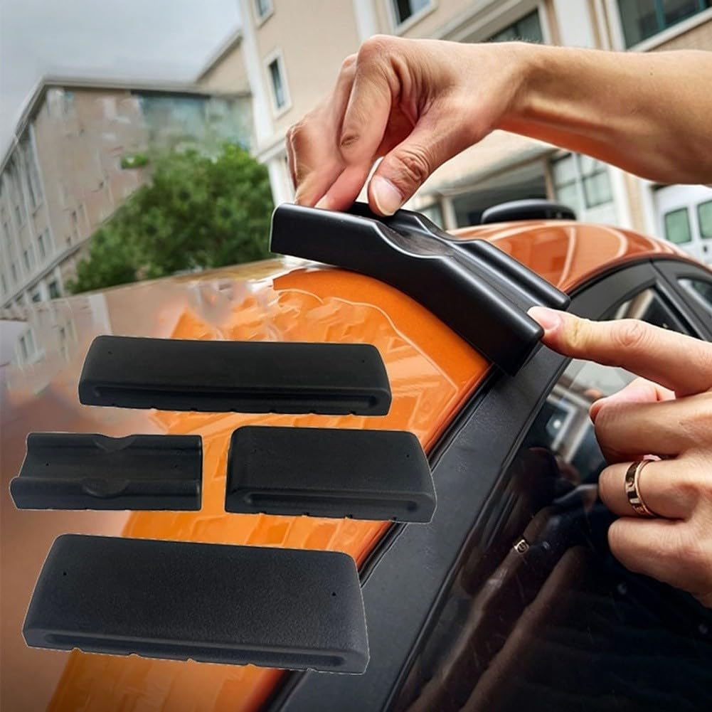 Kit de lijado manual ajustable de 4 piezas para carrocería de automóvil, almohadillas de pulido de curva de poliuretano con eje suave, molinillo de varios tamaños para alisar la masilla del automóvil