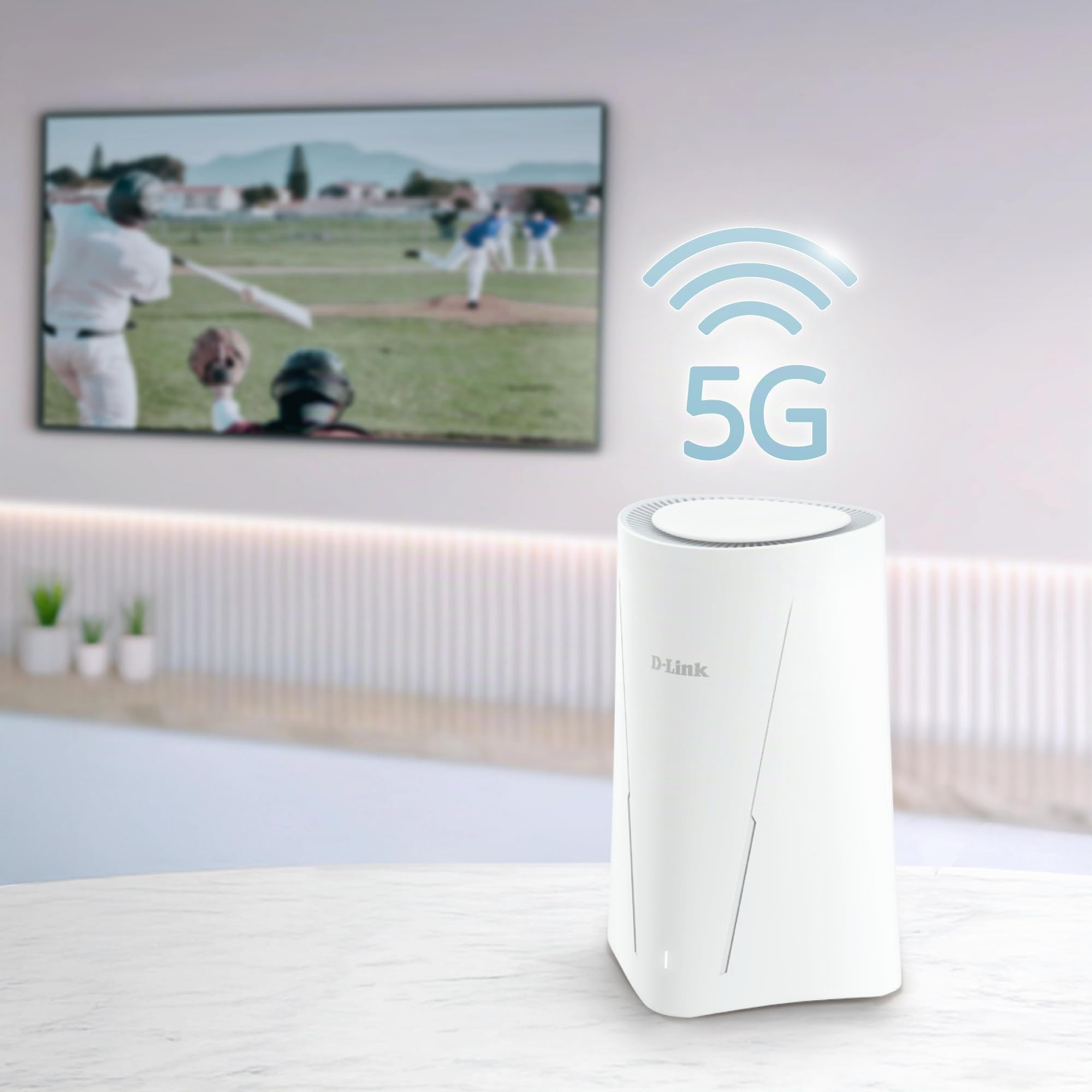 D-Link G530 Routeur Wi-FI 6 5G NR AX3000 avec Vitesses 5G allant Jusqu’à 2,6 Gbps, Wi-FI 6, Ports WAN et LAN Gigabit, basculement WAN, WPA3, VPN, VLAN, déverrouillé pour Tous Les réseaux/opérateurs.