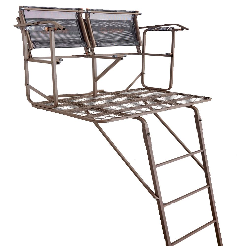 Guide Gear 17' 2-Man Ladder Tree Stand Climbing Hunt Seat, Hunting Gear  Equipment Accessories : Sports & Outdoors - Amazon.com