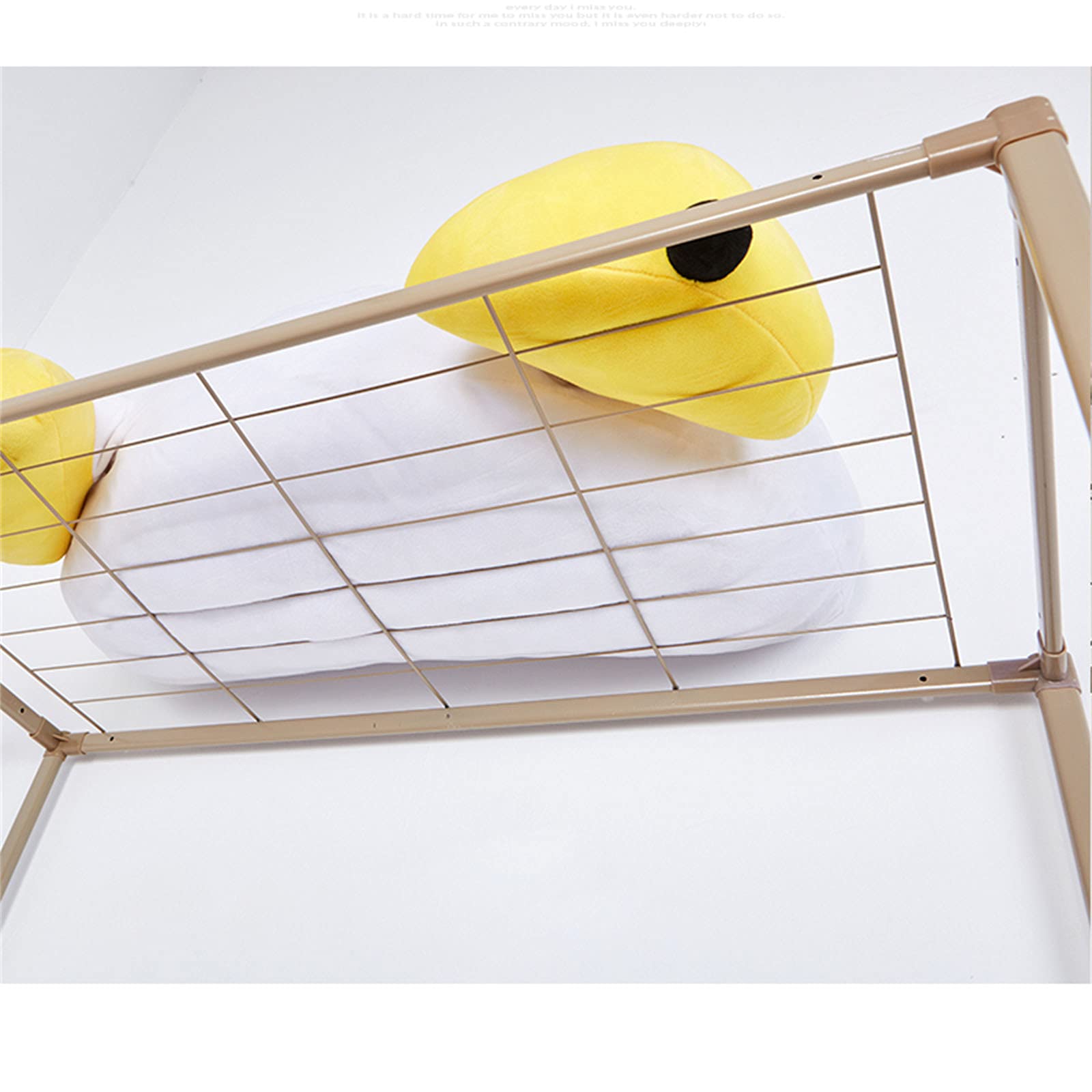 Armario para el hogar, Armario Plegable con Cremallera de Tela portátil, Armario telescópico Resistente, Barra para Ropa, Estante para Ropa (B 160 * 95 * 45CM)