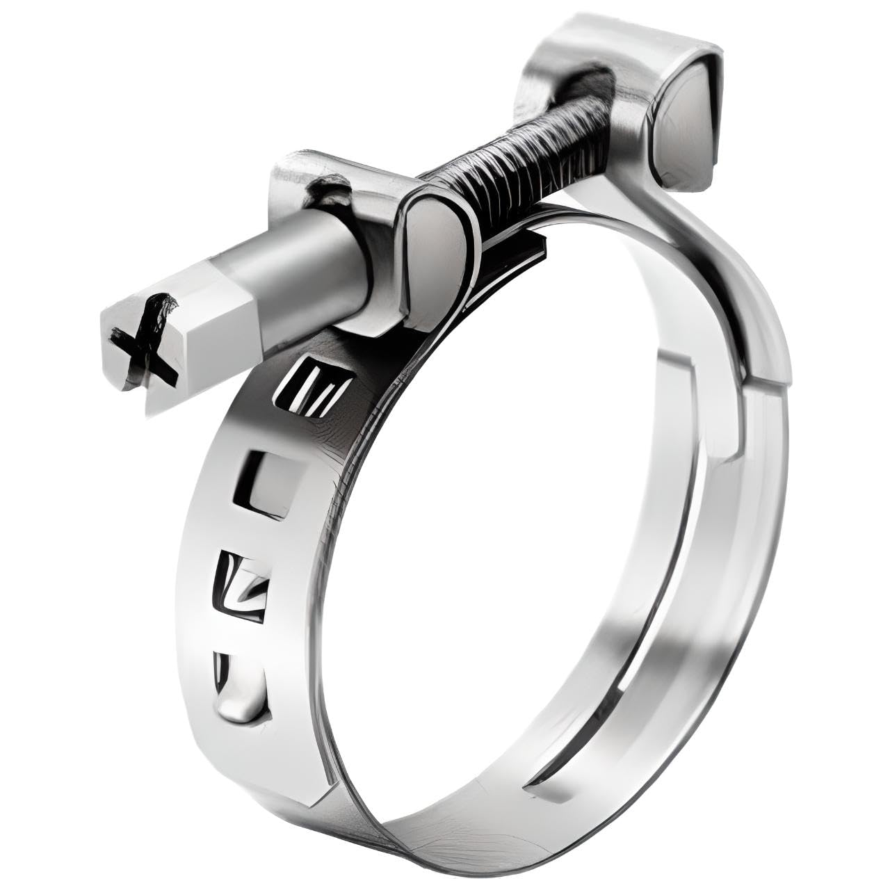 OCS Parts - Oetiker 178 Stepless Screw Clamps, Stainless Steel, 28 mm Size, Pack of 20, Includes OCS Parts 2-Year Warranty