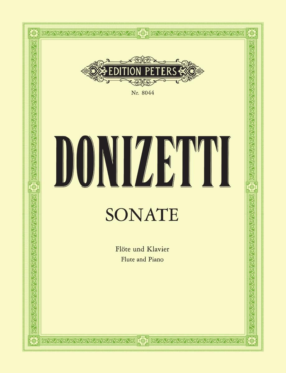 Donizetti Sonate, Flauto e pianoforte.