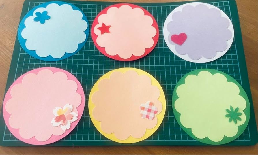 Amazon.co.jp: メッセージカード 18枚セット 色紙 寄せ書き 卒園