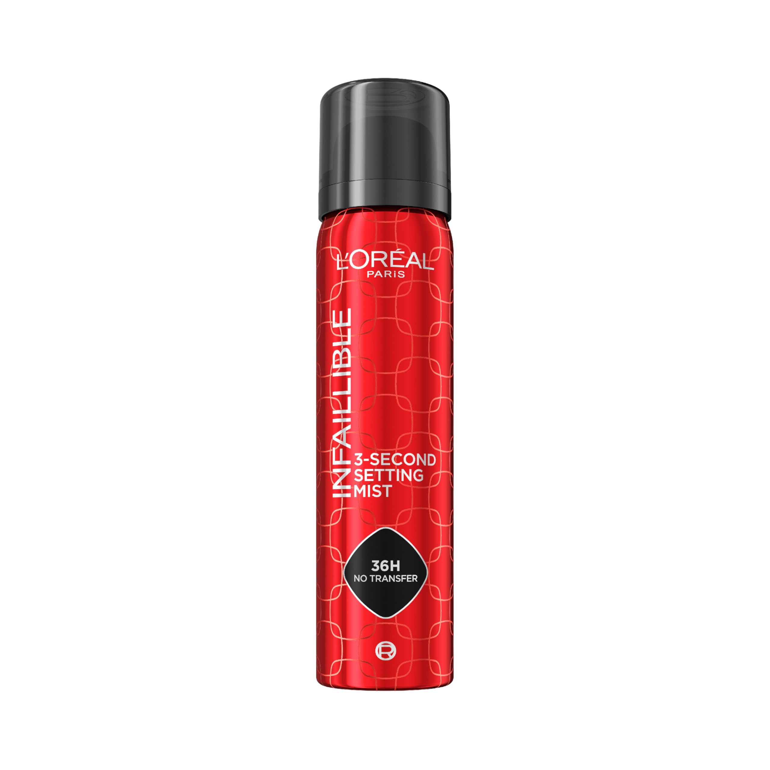 L'Oréal Paris Infaillible 3-second Setting Mist - Setting Spray - transferproof in 3 seconden - voor make-up die tot 36 uur blijft zitten - 75 ml