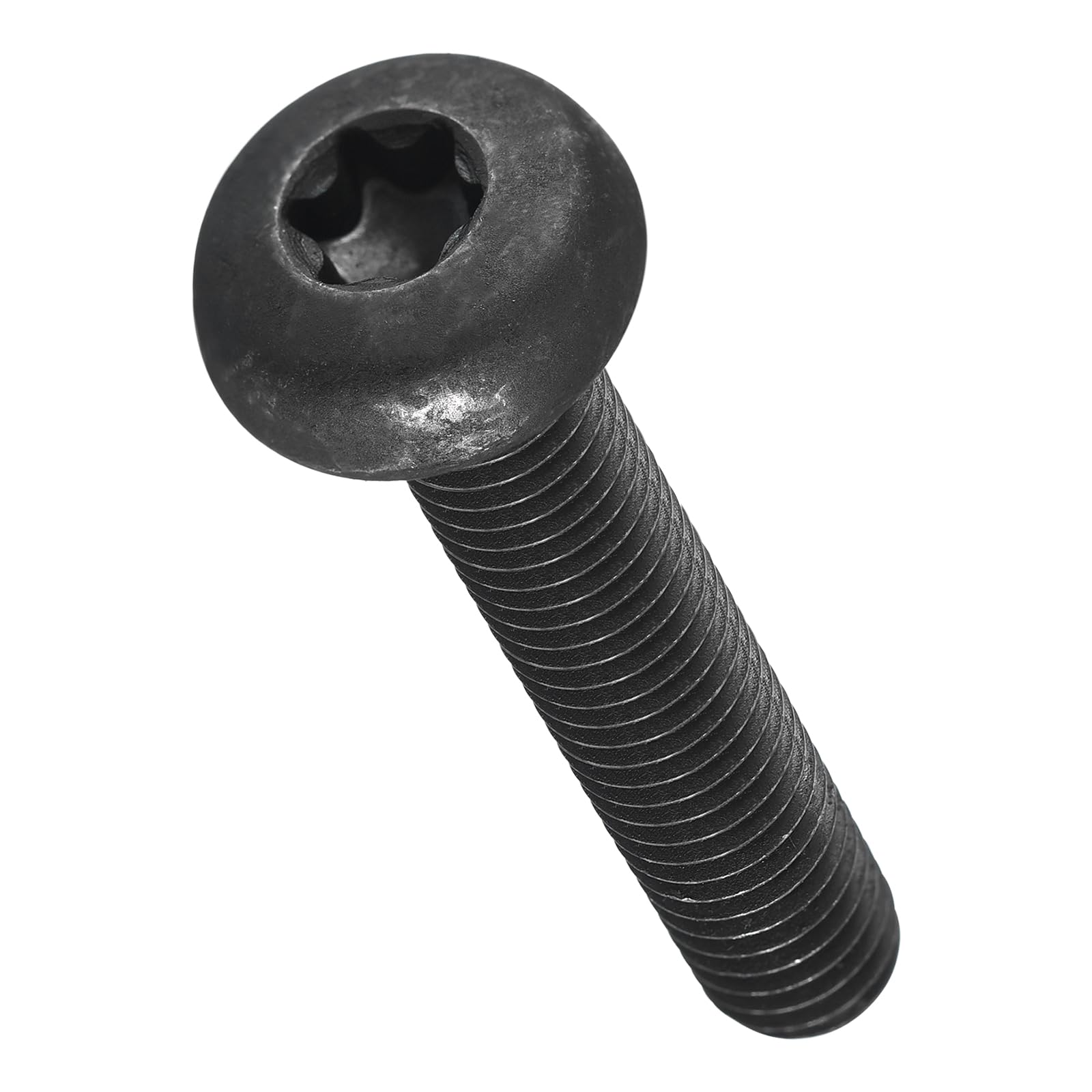 METALLIXITY Pan Head Torx Security Screws Bolts (M8-1.25x40mm) 12Pcs, Button Torx Head Machine Screws Carbon Steel - for Furniture Woodworking Project