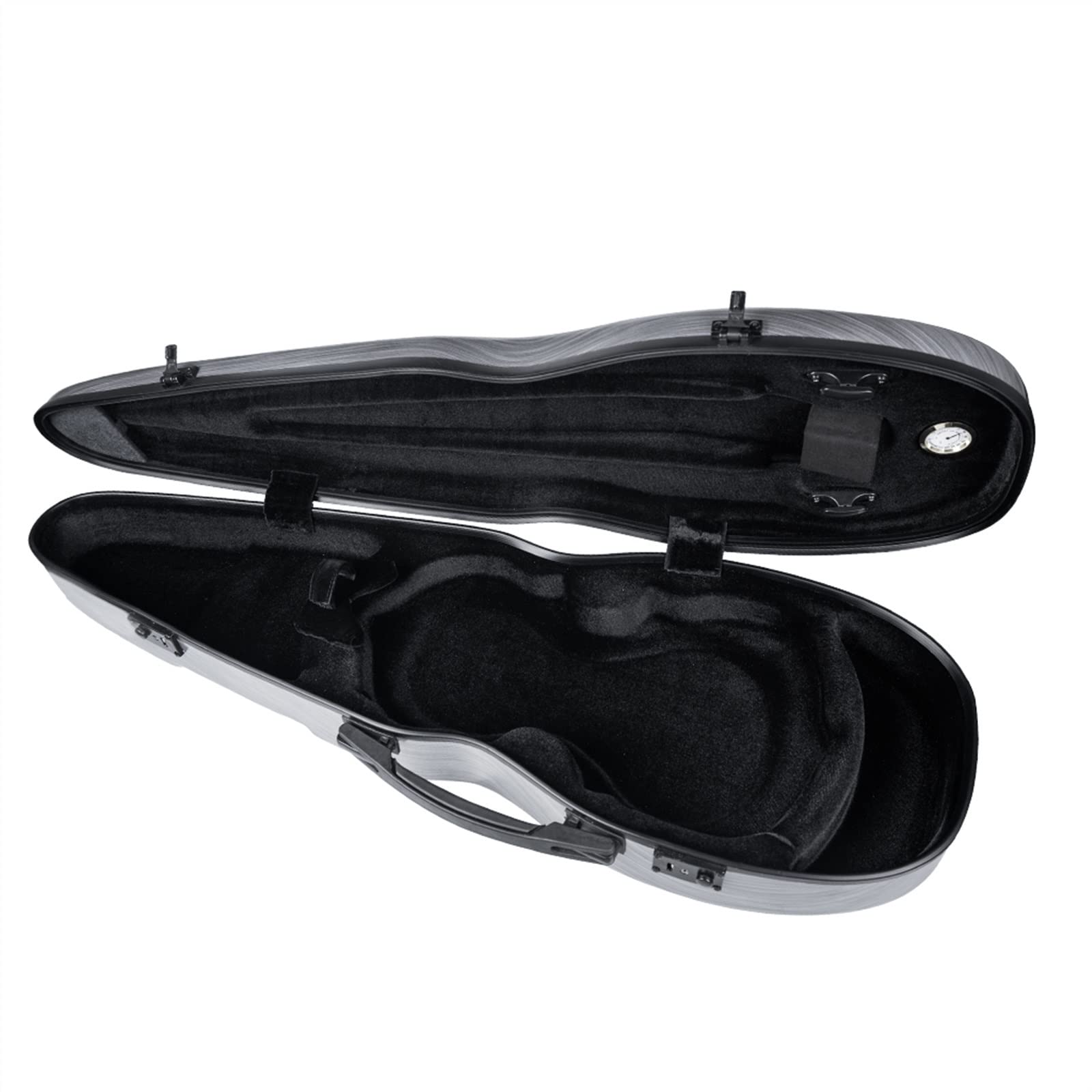 Estuche Para Violín 4/4 Caja De Violín De Fibra De Carbono Fuerte Ligero Extremadamente Resistente A Golpes Y Presión Profesional Violín Caso (Color : 02)