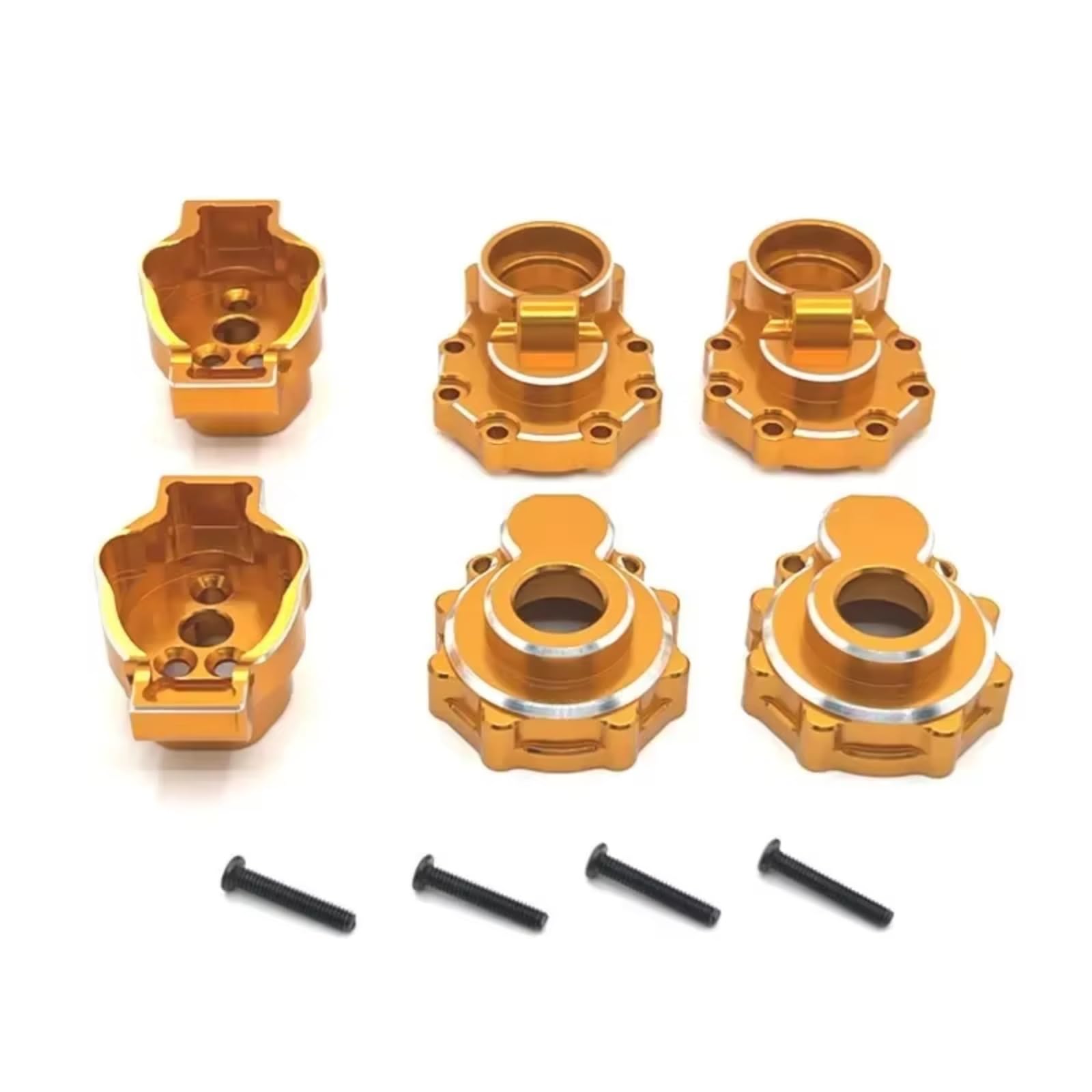 para Traxxas para TRX4 para TRX6 R1001 R1002 R1003 1/10 Copa De Puente Trasero Metal Piezas Y Accesorios para Vehículos Pista 4WD Actualización Reemplazo Uso Piezas