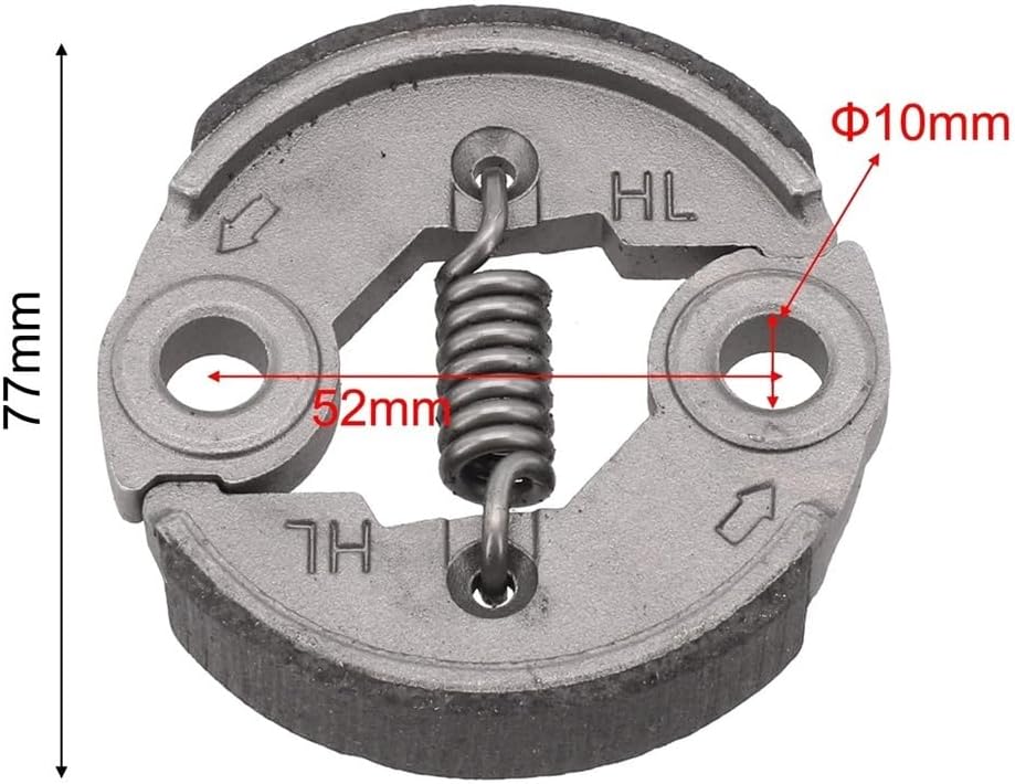 Clutch Replacement Fits for 43cc 52cc Lawn Mower and Brushcutters Assembly