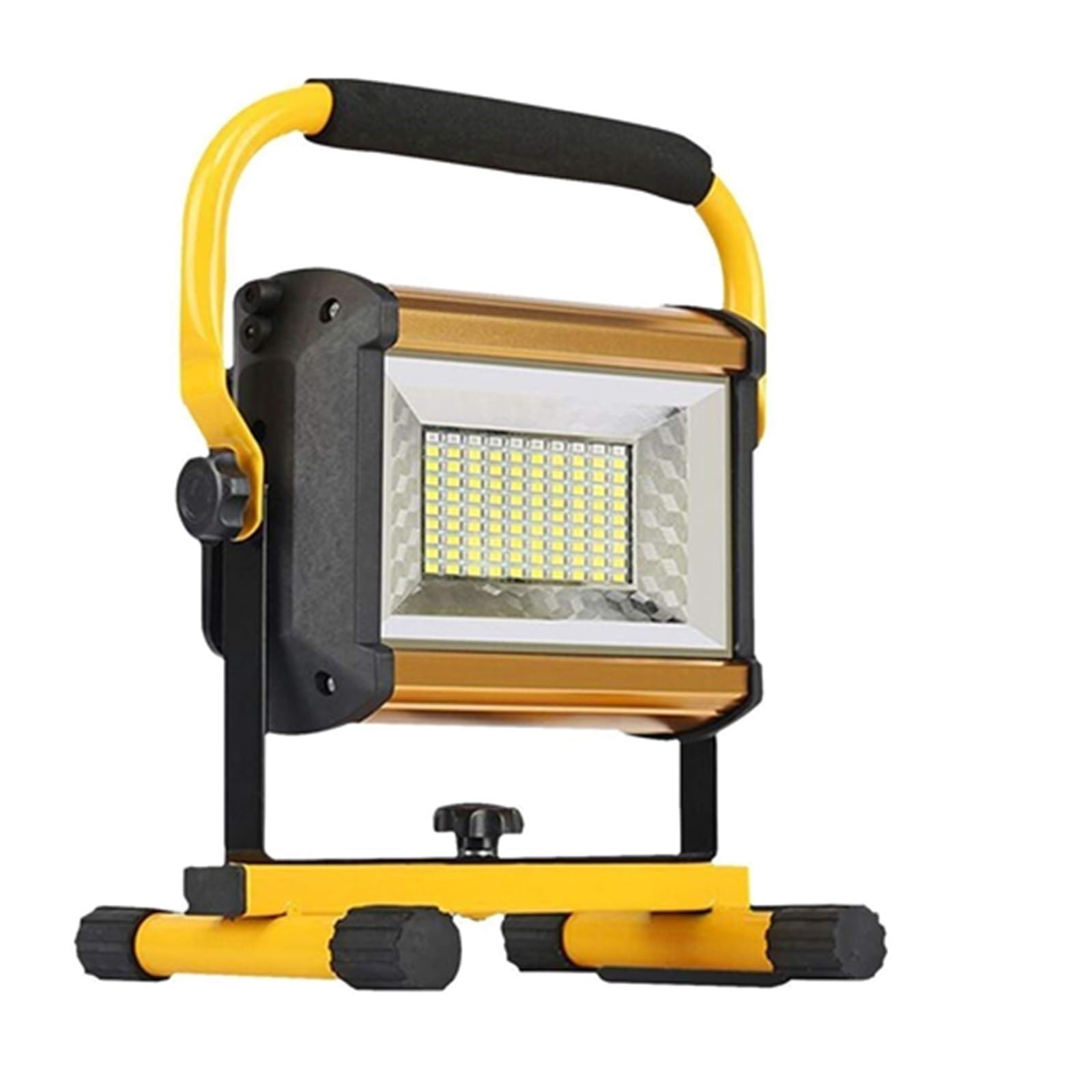 100W Waterproof Flood Light Outdoor Reflector LED External Projector RGB Spotlight Searchlight Rechargeable(100 No Battery)