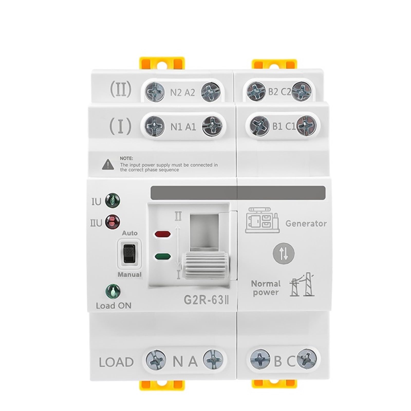 Interruptor de transferencia automático G2R 40A para evitar apagones y proteger equipos de 110V 7