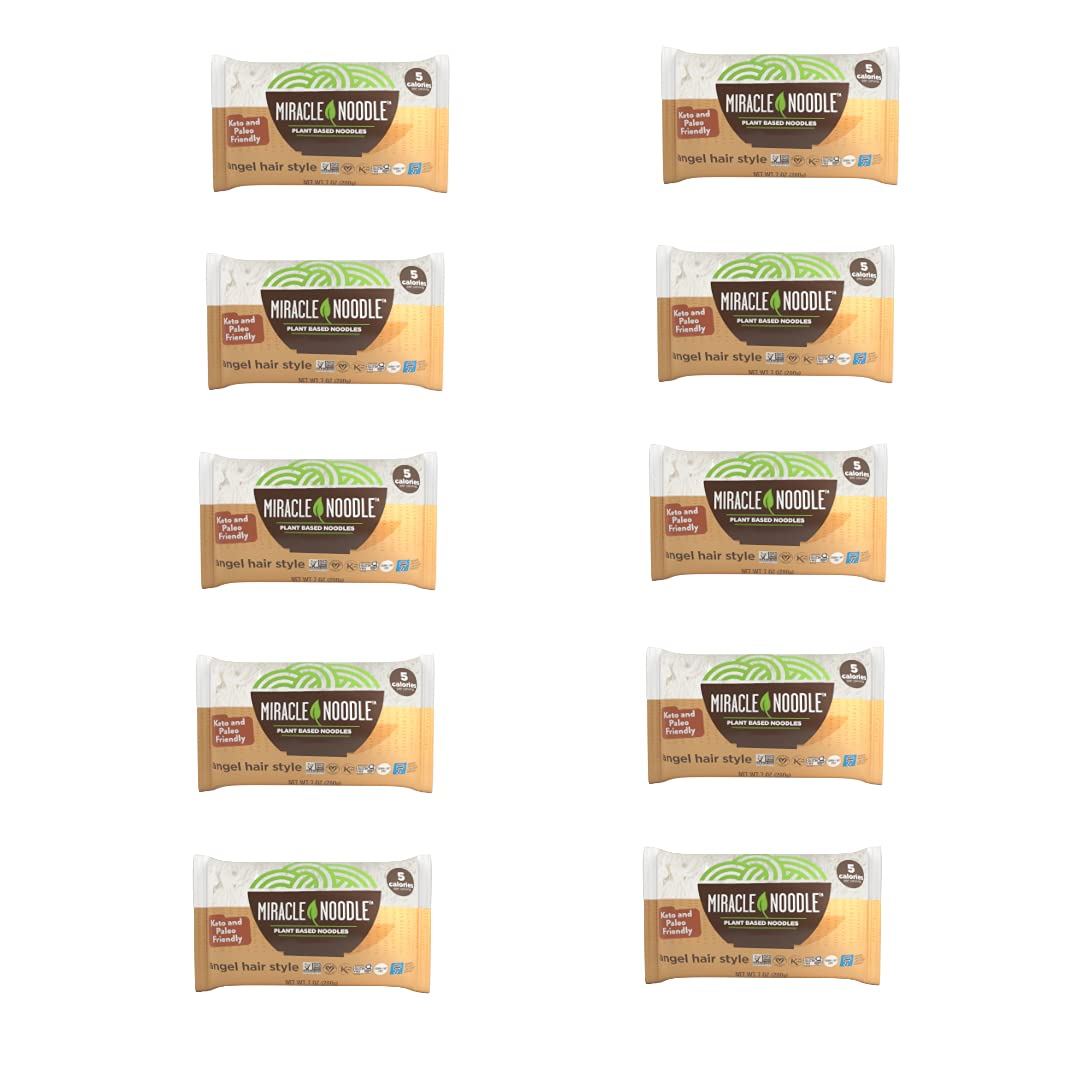 Miracle Noodle Angel Hair Pasta Plant Based Shirataki