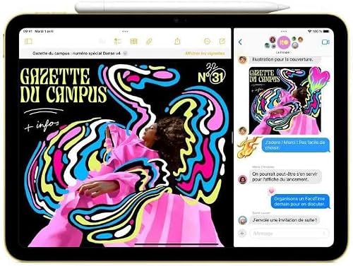 Apple iPad with A16 Chip: 11-inch Liquid Retina Display, 128GB, Wi-Fi 6, 12MP Front/Rear Cameras, Touch ID, Day Battery Life - Silver - 4