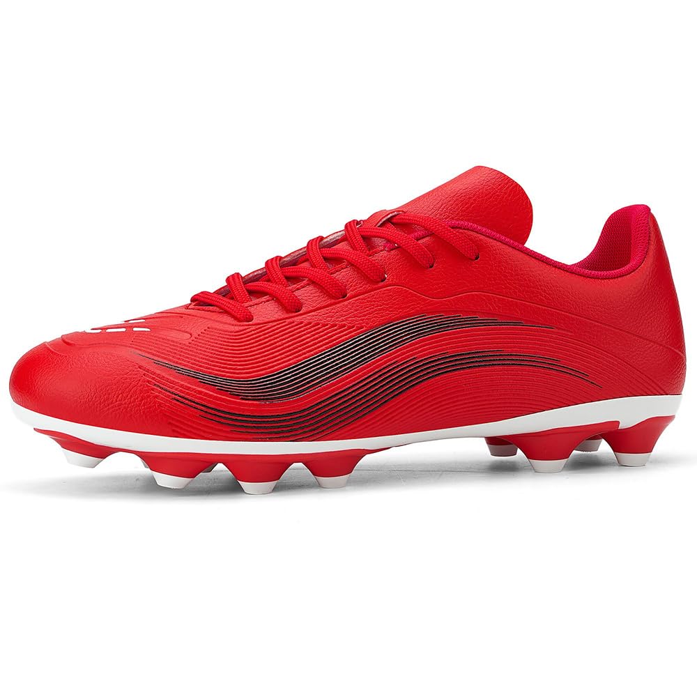 Chaussures de Football Homme Spike Crampons Profession Chaussures de Foot Adultes Athlétisme Entrainement Chaussures de Sport