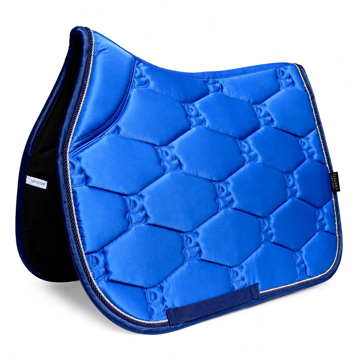 Elite Range Close Contact Pony Jumping Saddle Pad Blue Horizon