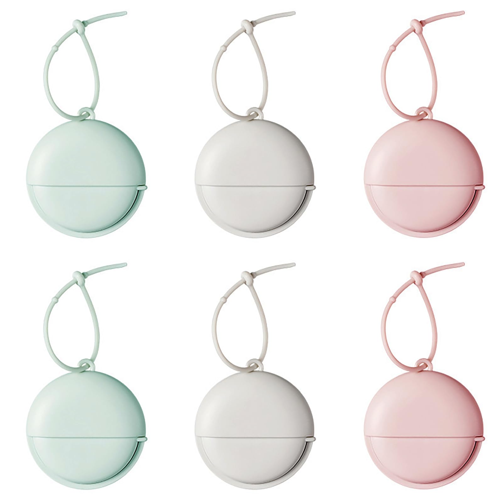 Sunch Craft 6 Boxes 300 Sheets Paper Soap Sheets Portable Travel Disposable Hand Washing Soap Paper (ROUND)