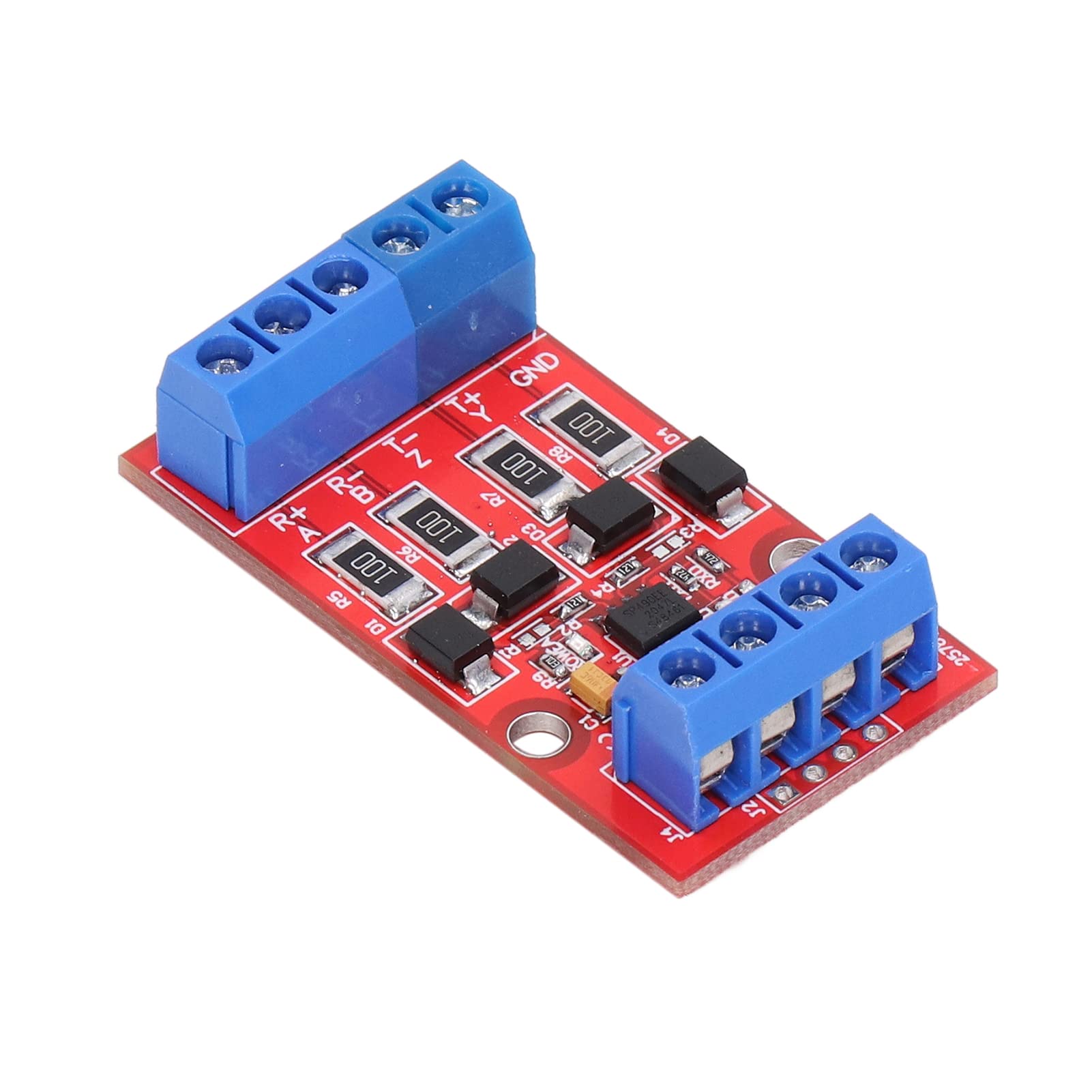 Module Convertisseur de Niveau RS422 vers TTL, Carte de Conversion de Port Série UART Bidirectionnelle 5 V, Protection contre les Surtensions et les Surintensités, Composants