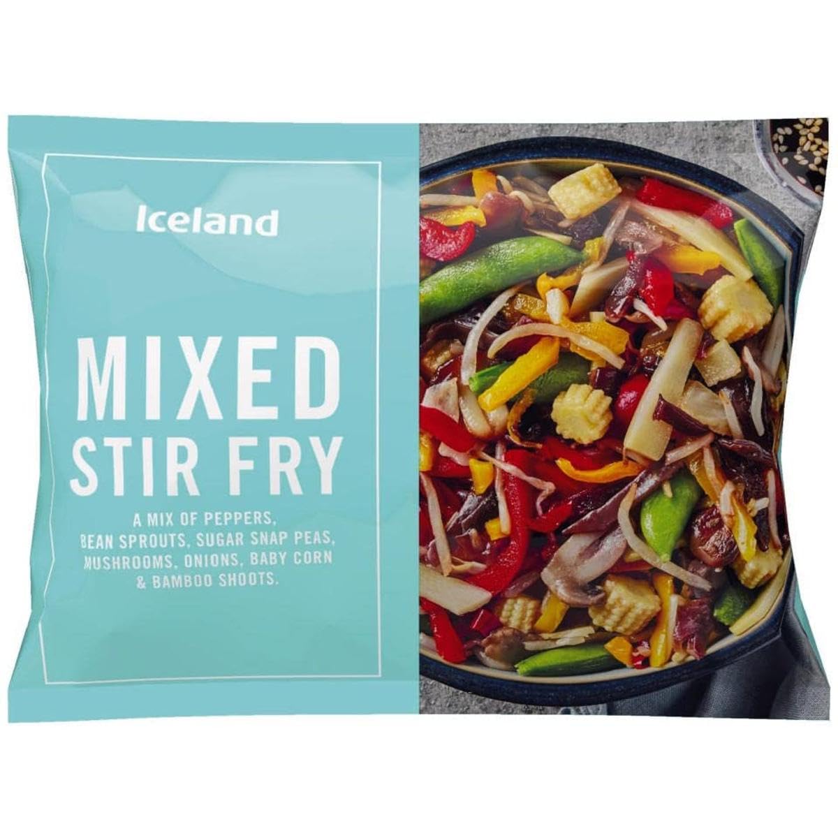 Iceland Stir Fry Mix 500g (Frozen)