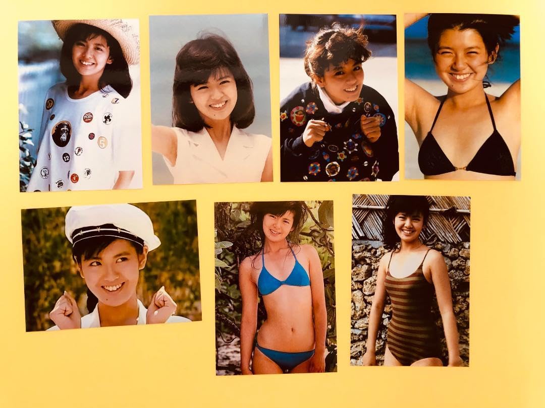 Amazon.co.jp: 南野陽子 写真 34枚 L＆フジカラーアルバム24枚ポケット
