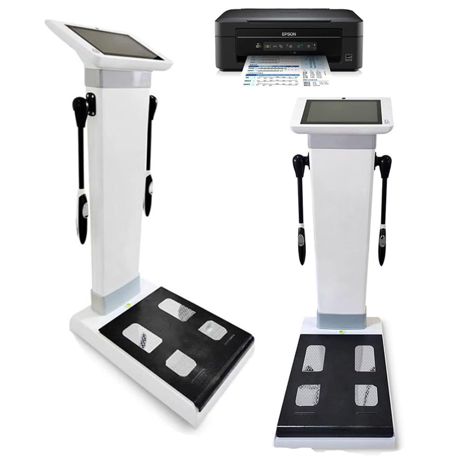 Valutazione Salute Composizione Corporea Intelligente Scanner per Corpo Bilancia Digitale Pesatura Grasso Corporeo Altezza Peso Grasso Corporeo Analizzatore Muscolare Con Stampante