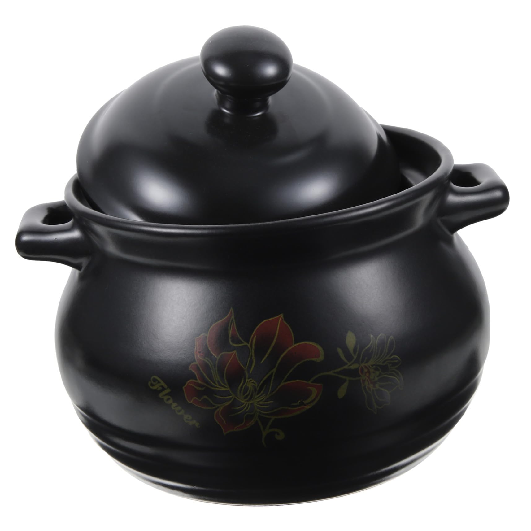 Pot en terre cuite pour soupe chaude et cuisine réconfortante d'hiver