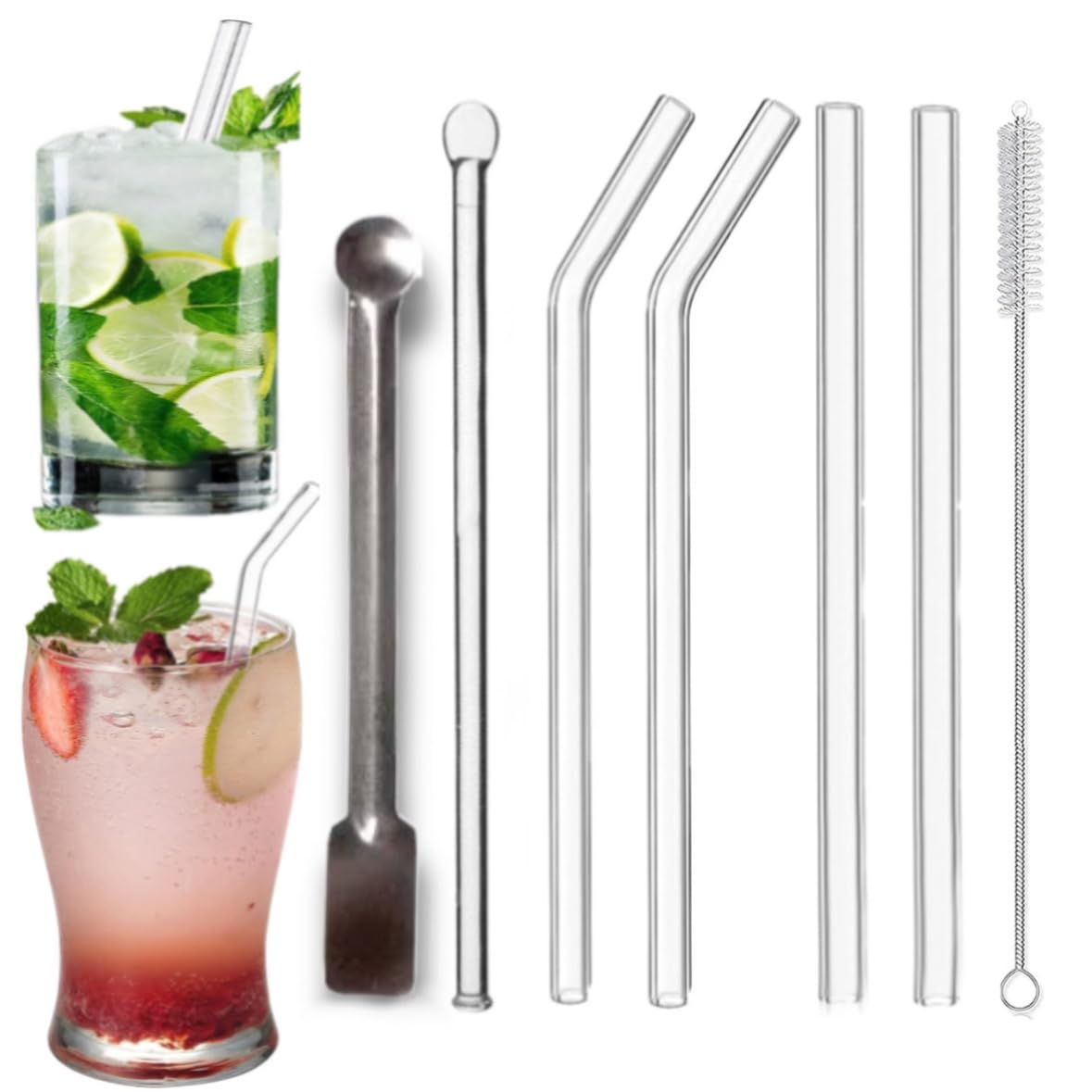 Sciencolab Glass Straws