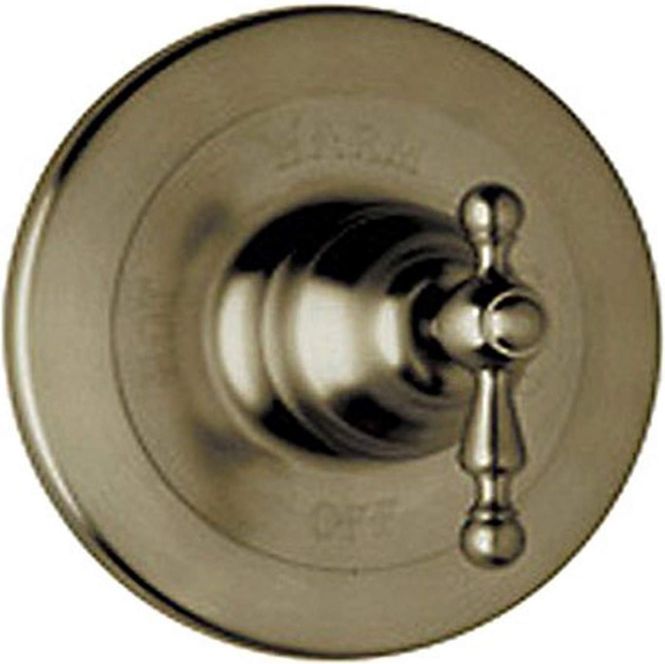 Rohl AC100X-TCB Cisal Shower Valve Trim with Metal Cross Handle, Tuscan Brass