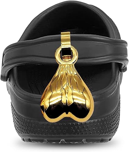 Miniatura 9 de Shoe Charms Nuts Balls, Distinctive Shoe Accessories, Shoe Decoration Charms Balls for your Shoes, Noticeable Shoe Clips, Set of 2 White (Black)