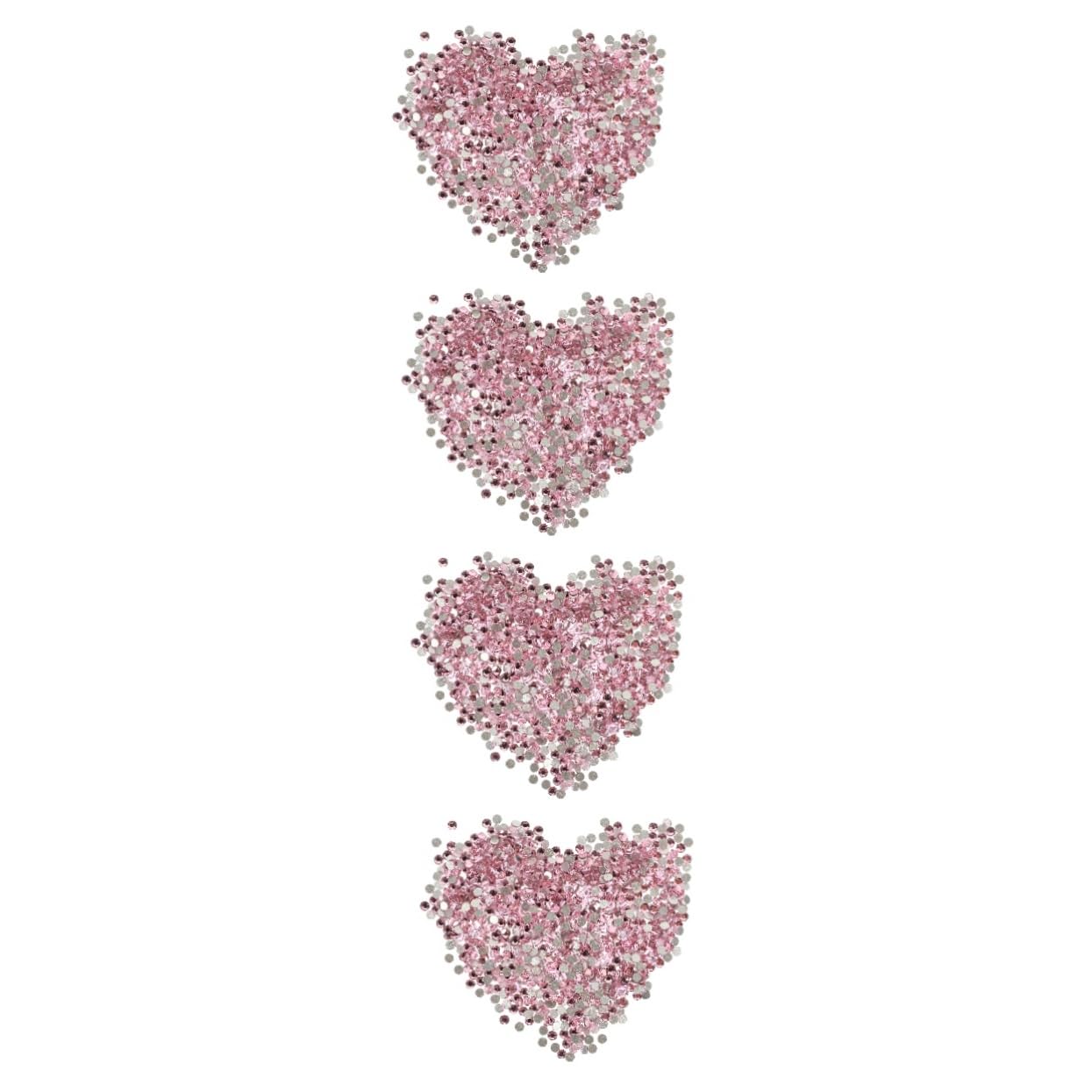 CALLARON 4 Pezzi Pietre per Unghie Flatback per Decorazioni Nail Art Te e Gioielli Multi Facili Applicare