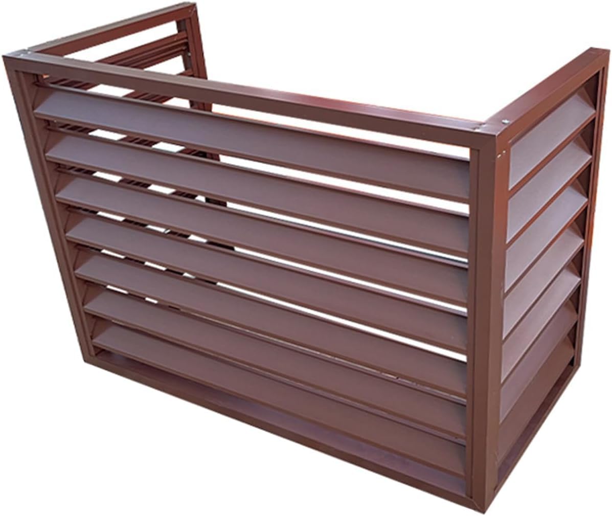 Housse de climatiseur en aluminium isolante et imperméable 100x50x70 cm