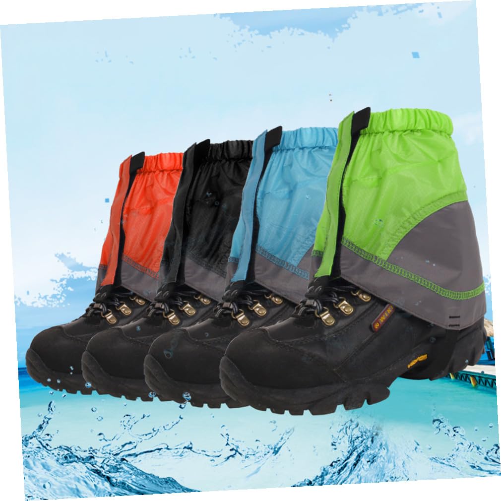 BESPORTBLE 2 Paires De Guêtres De Randonnée pour Chaussures Guêtres Basses À Bande Élastique Guêtres Dextérieur pour La Marche