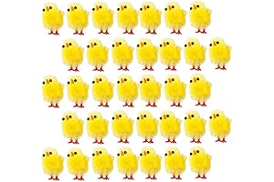 Charming Mini Easter Chicks: Adorn Your Easter Bonnet with Fluffy Cuteness