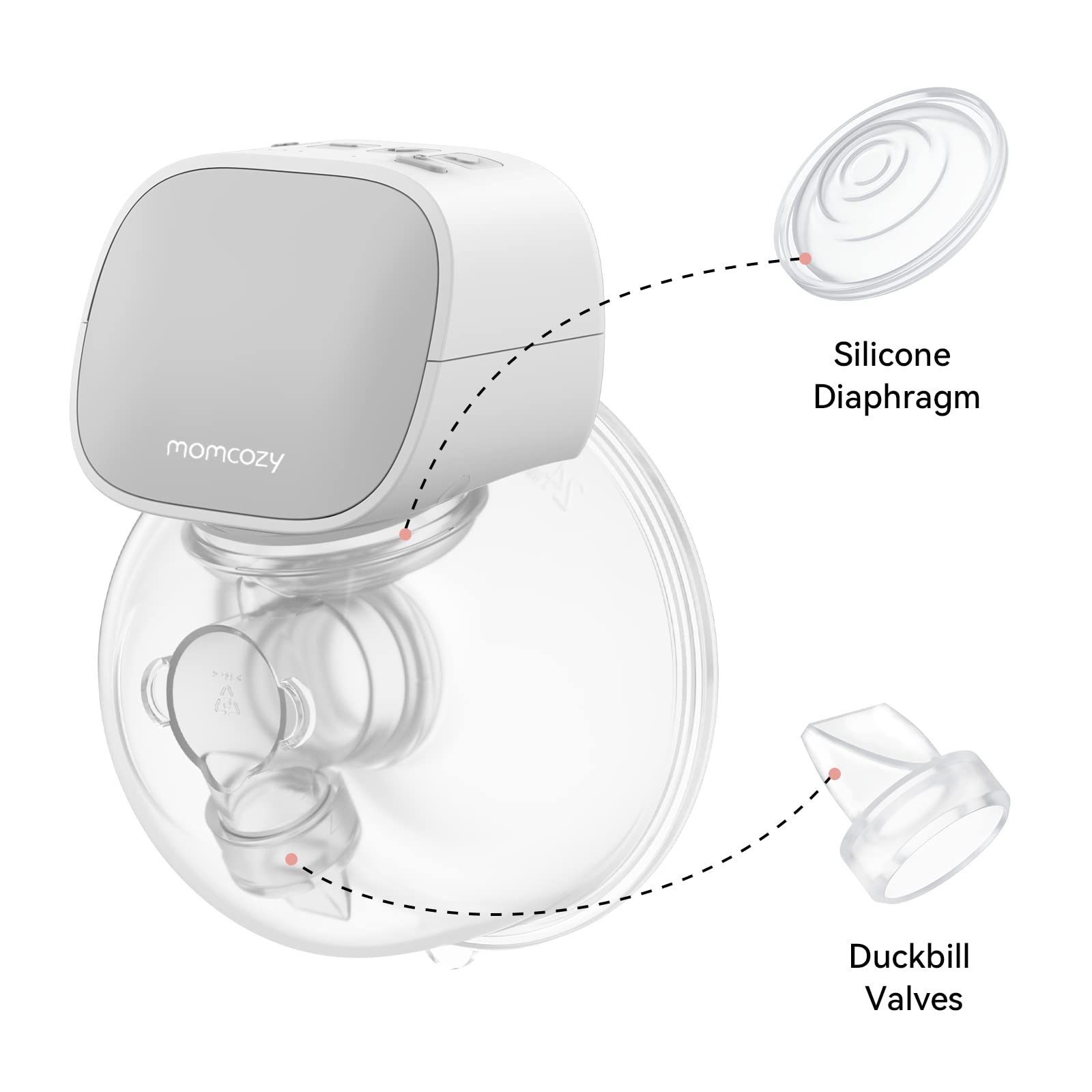 Buy Momcozy Duckbill Valves & Silicone Diaphragm with Momcozy S9/S12