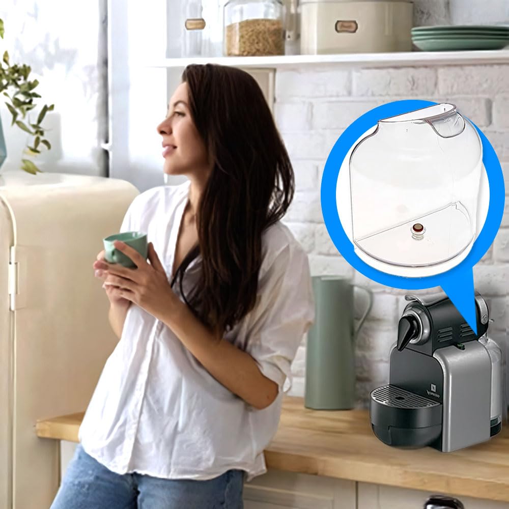 ANAKEL HOME Recambio de Depósito de Agua para Cafetera Nespresso Essenza | ES0098740 | Compatible con los Modelos EN90, EN95, EN97 | Capacidad: 3/4 de litro