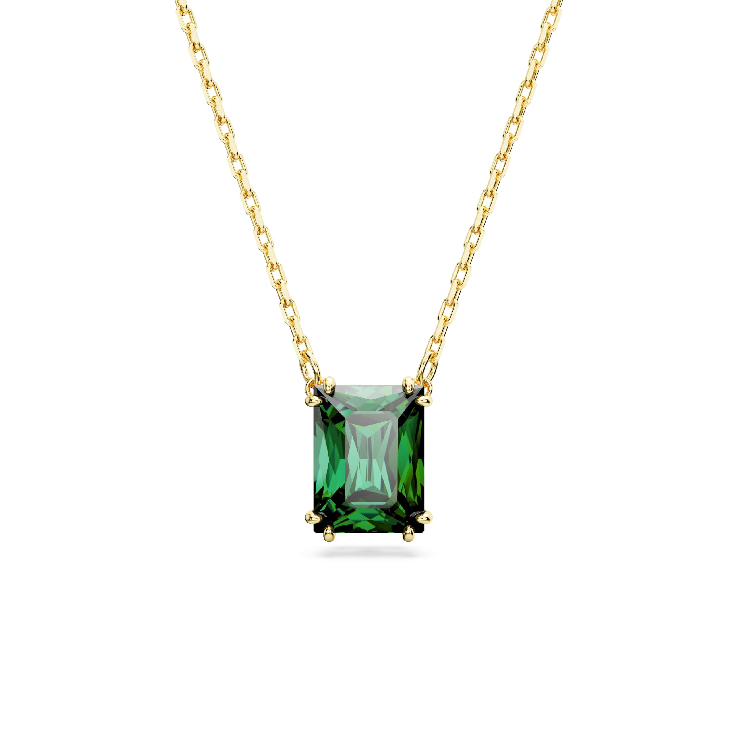 Swarovski Women's Yellow Jewelry Pendant Green Stilla 5677141 - Necklaces - One Size - Accessories