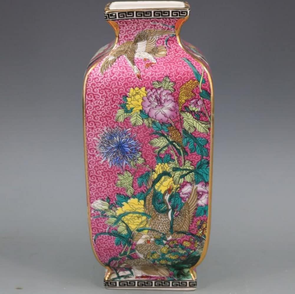 Jingdezhen Ceramic Hand Drawn Floor Vase,Flower Vase for Home Decorative Antique Oriental Chinese Accessories.A01